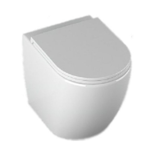 10NF10001SV Унитаз приставной Isvea Infinity без крышки White