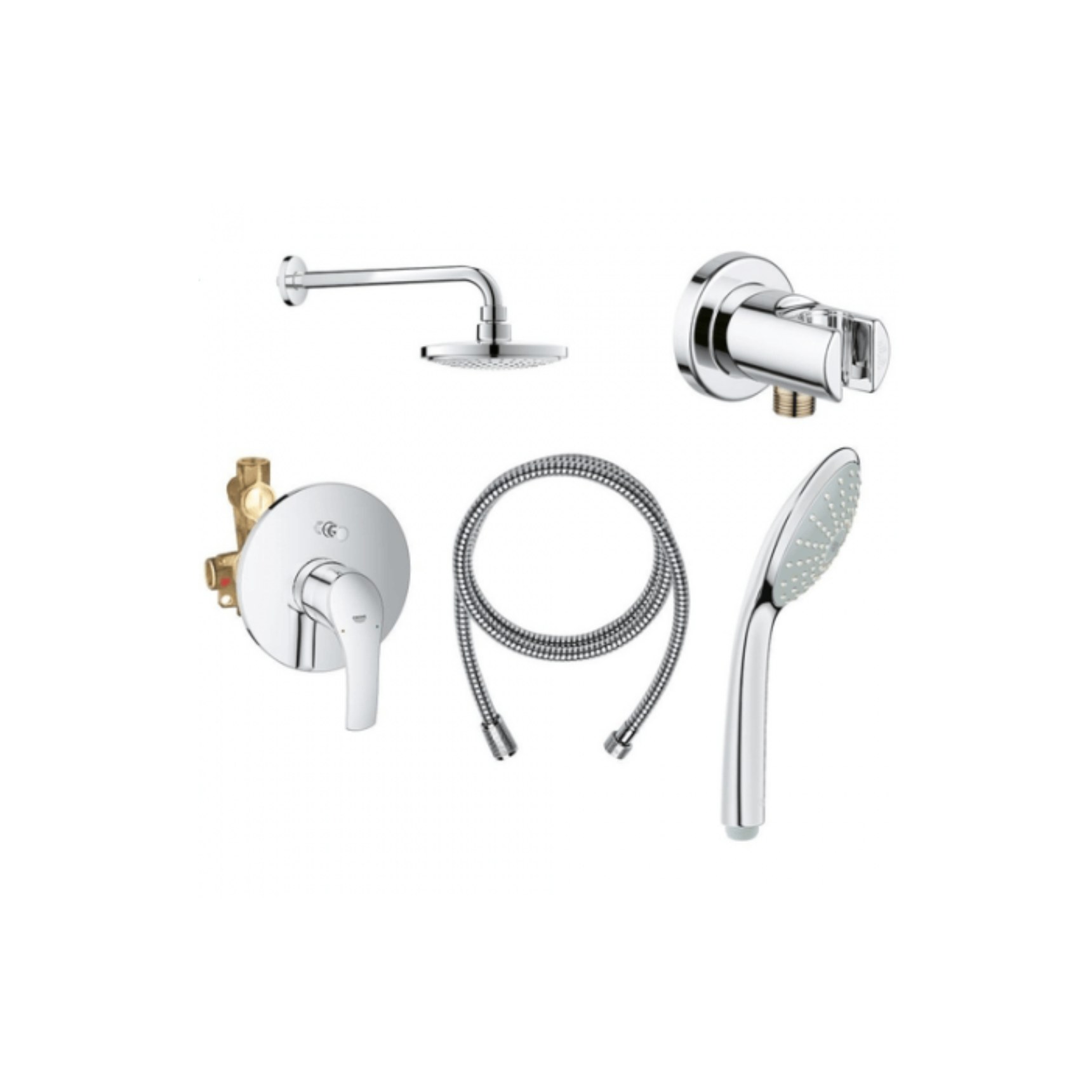 124440 Набор для комплектации душа GROHE Eurosmart 200, хром