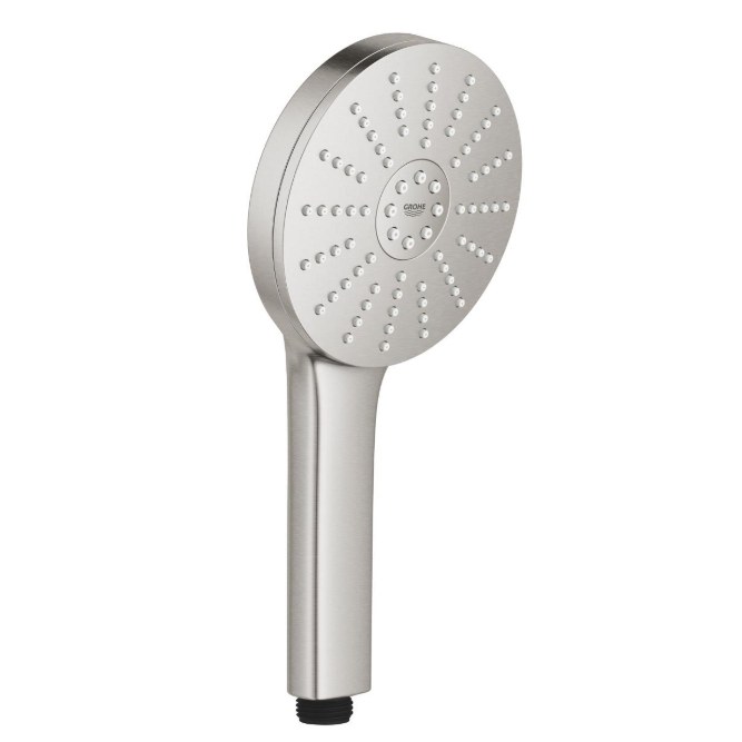 134883DC00 Ручной душ GROHE Euphoria 120, 3 режима струи, суперсталь