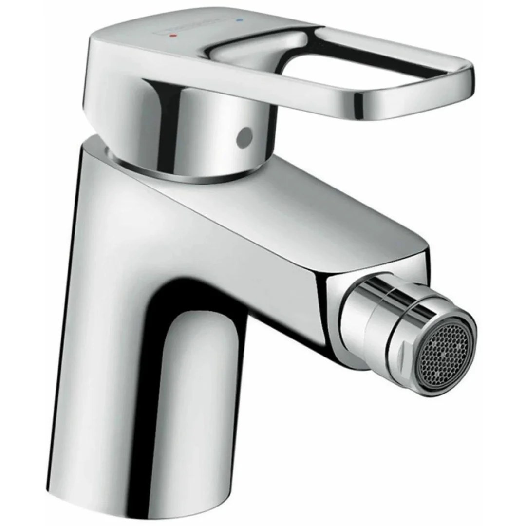 Смеситель для биде 70, однорычажный, с донным клапаном, хром Hansgrohe Logis Loop 71250000