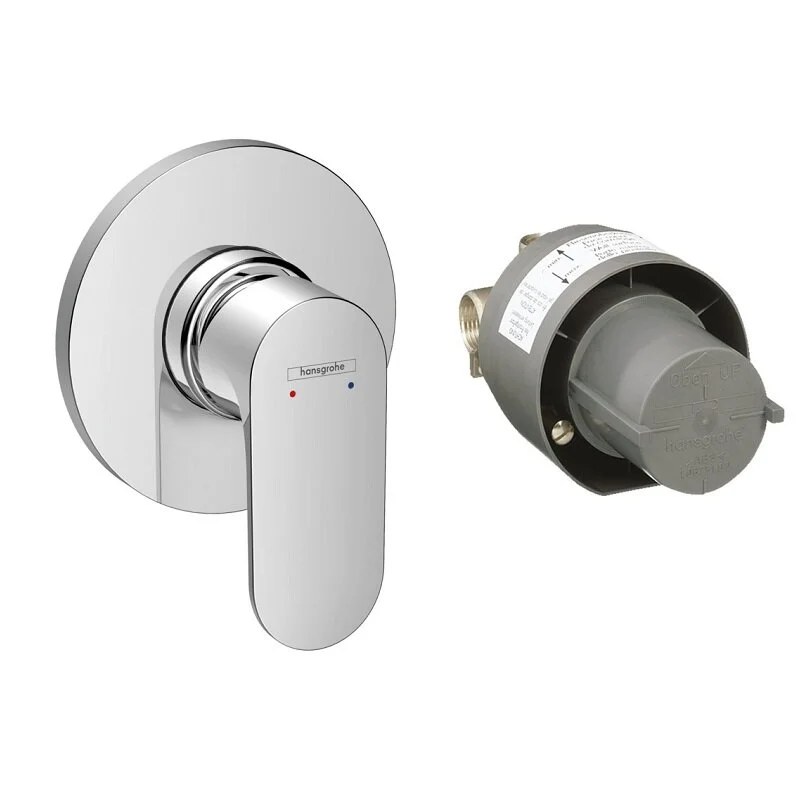 Смеситель для душа со скрытой монтажной частью, хром Hansgrohe Rebris S 72648000