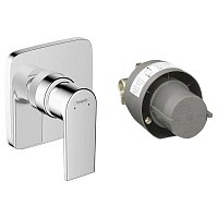 Смеситель для душа со скрытой монтажной частью, хром Hansgrohe Vernis Shape 71662000