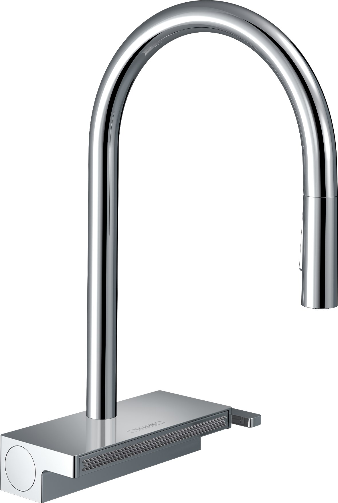 Cмеситель для кухни, с вытяжным душем, хром Hansgrohe Aquno Select M81 73837000