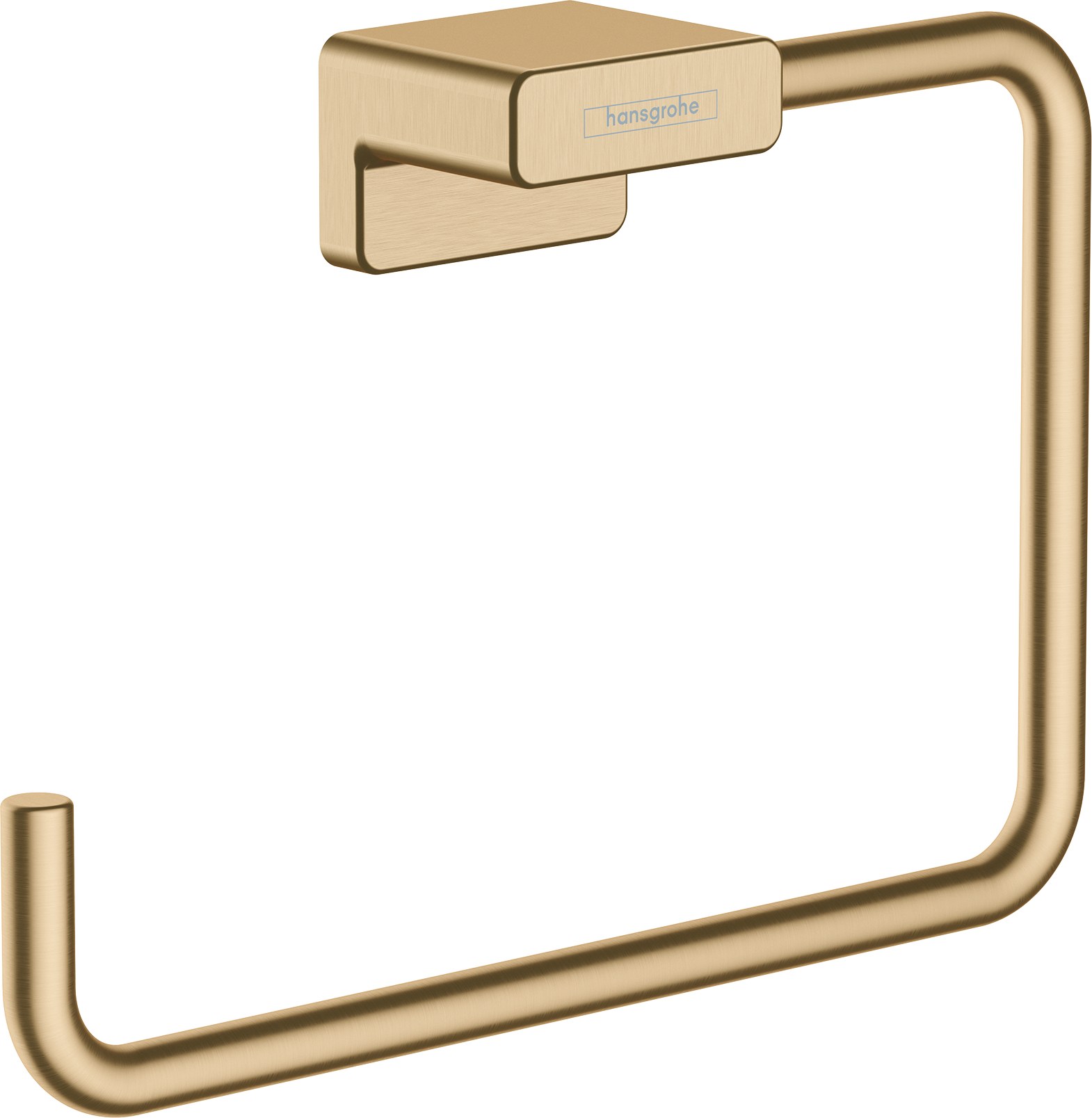 Держатель для полотенца, кольцевой, шлифованная бронза Hansgrohe AddStoris 41754140