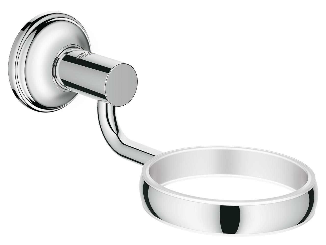 Держатель для стакана, мыльницы, дозатора жидкого мыла, хром Grohe Essentials Authentic 40652000