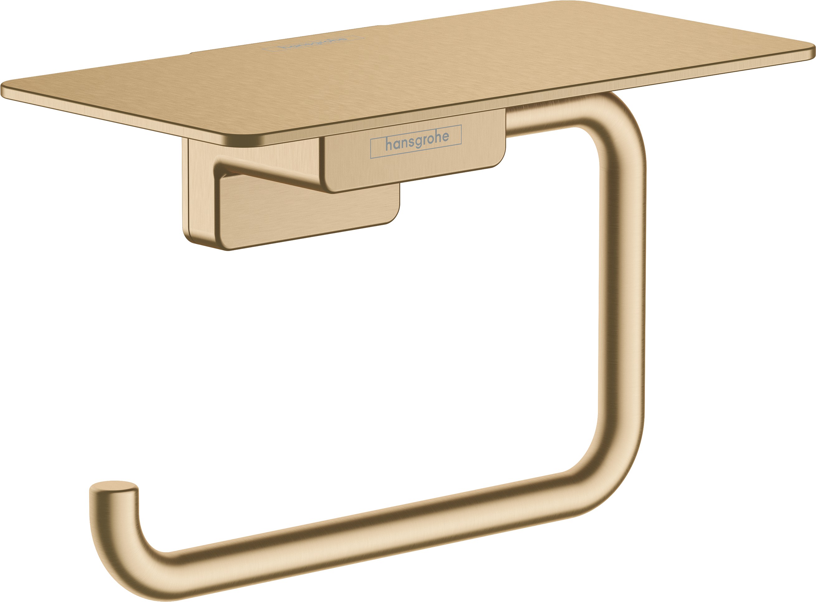 Держатель туалетной бумаги, шлифованная бронза Hansgrohe AddStoris 41772140
