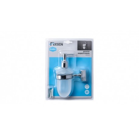 Дозатор для жидкого мыла FIXSEN KVADRO FX-61312 (ЧЕХИЯ)