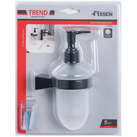 Дозатор для жидкого мыла Fixsen Trend FX-97812