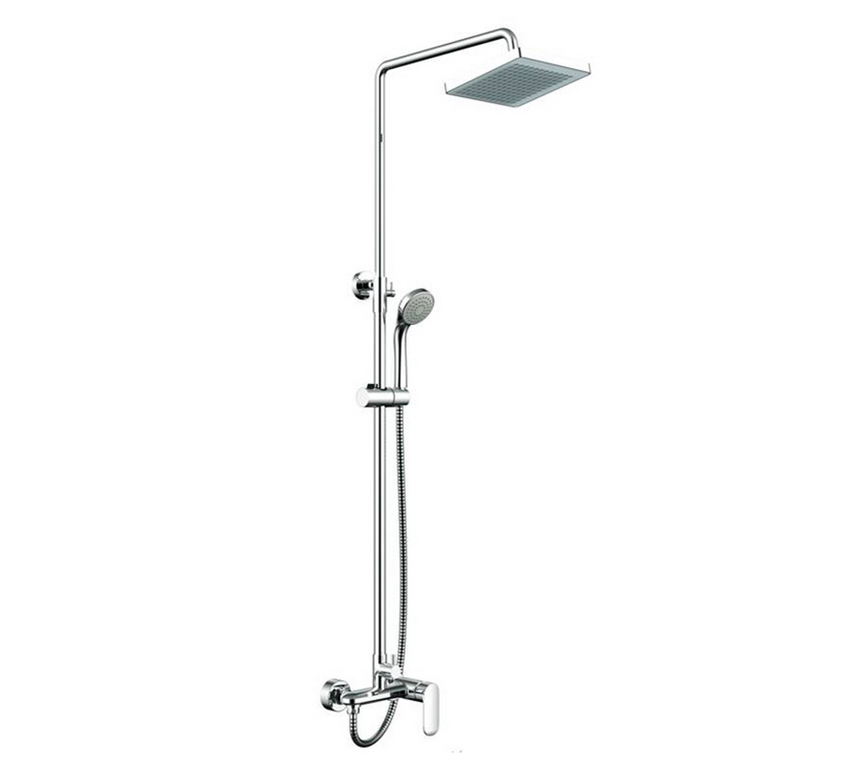 Душевая система для ванны и душа со смесителем BRAVAT F 9125183 CP-A-RUS OPAL (Германия)