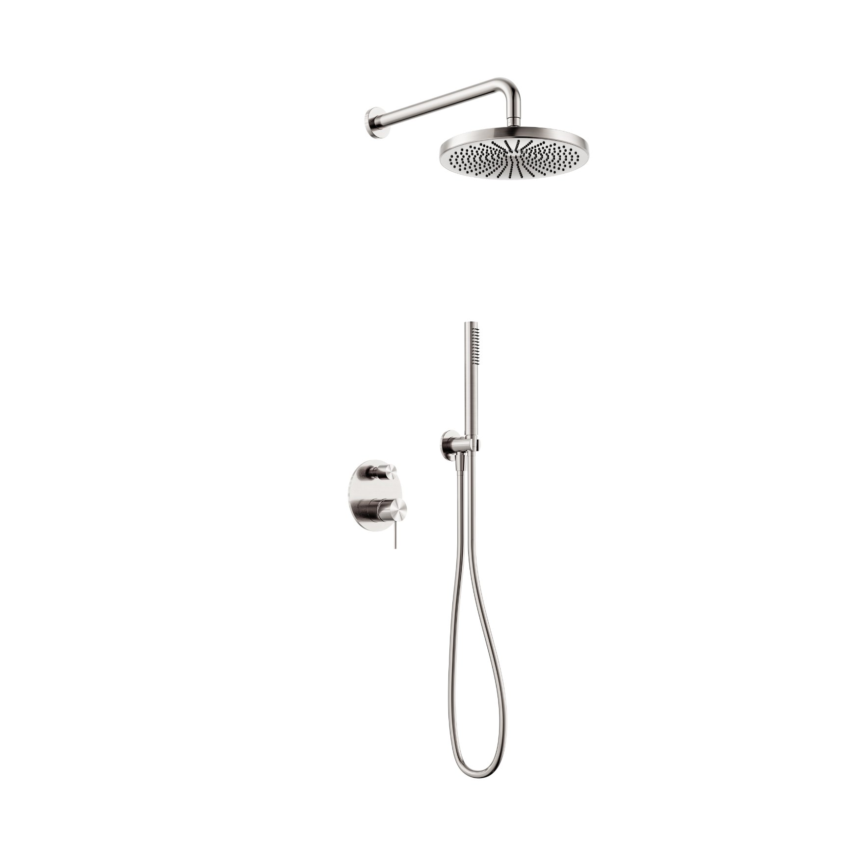 Душевая система скрытого монтажа Minotti Style brushed nickel