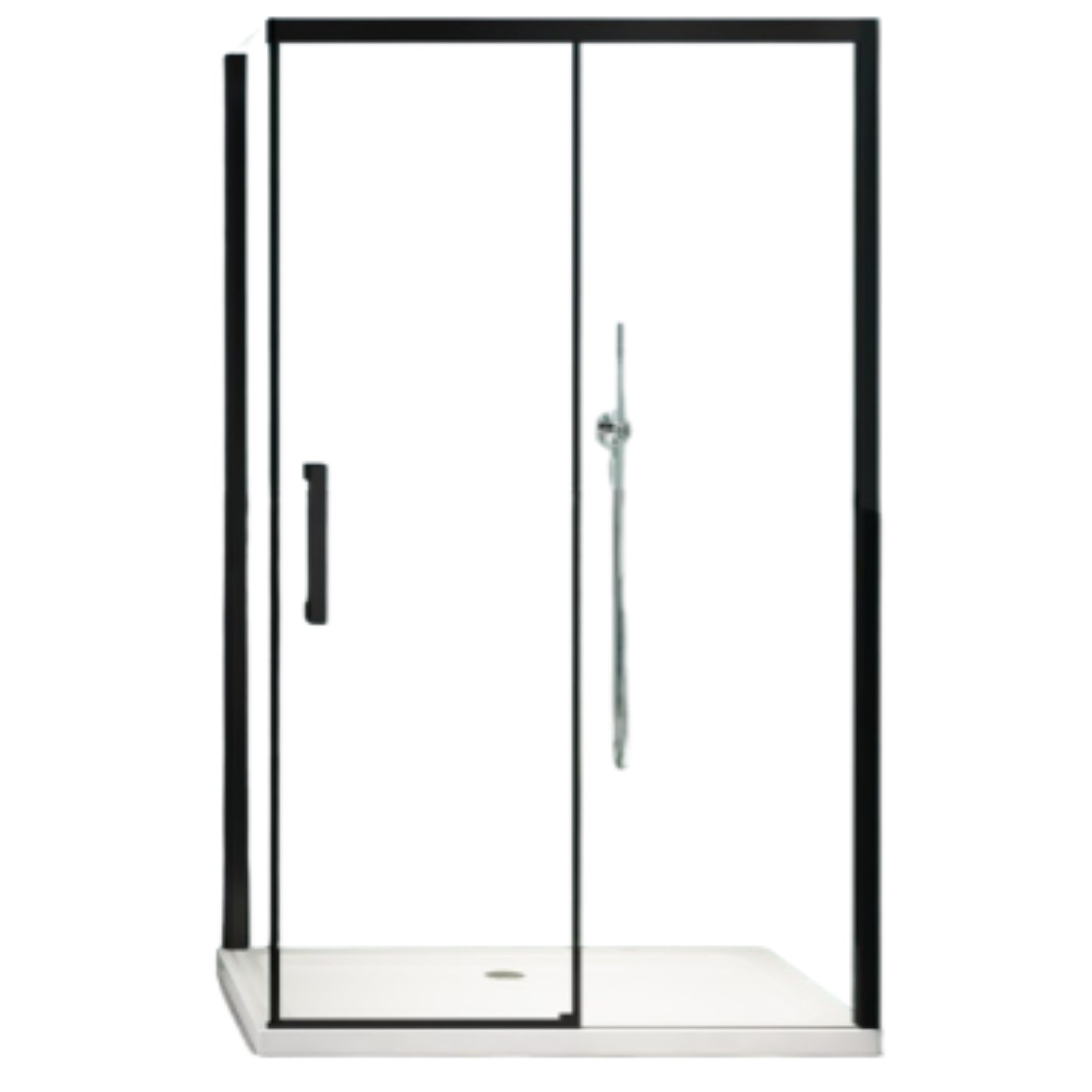 Душевое ограждение Minotti Classic 1200 900 Black