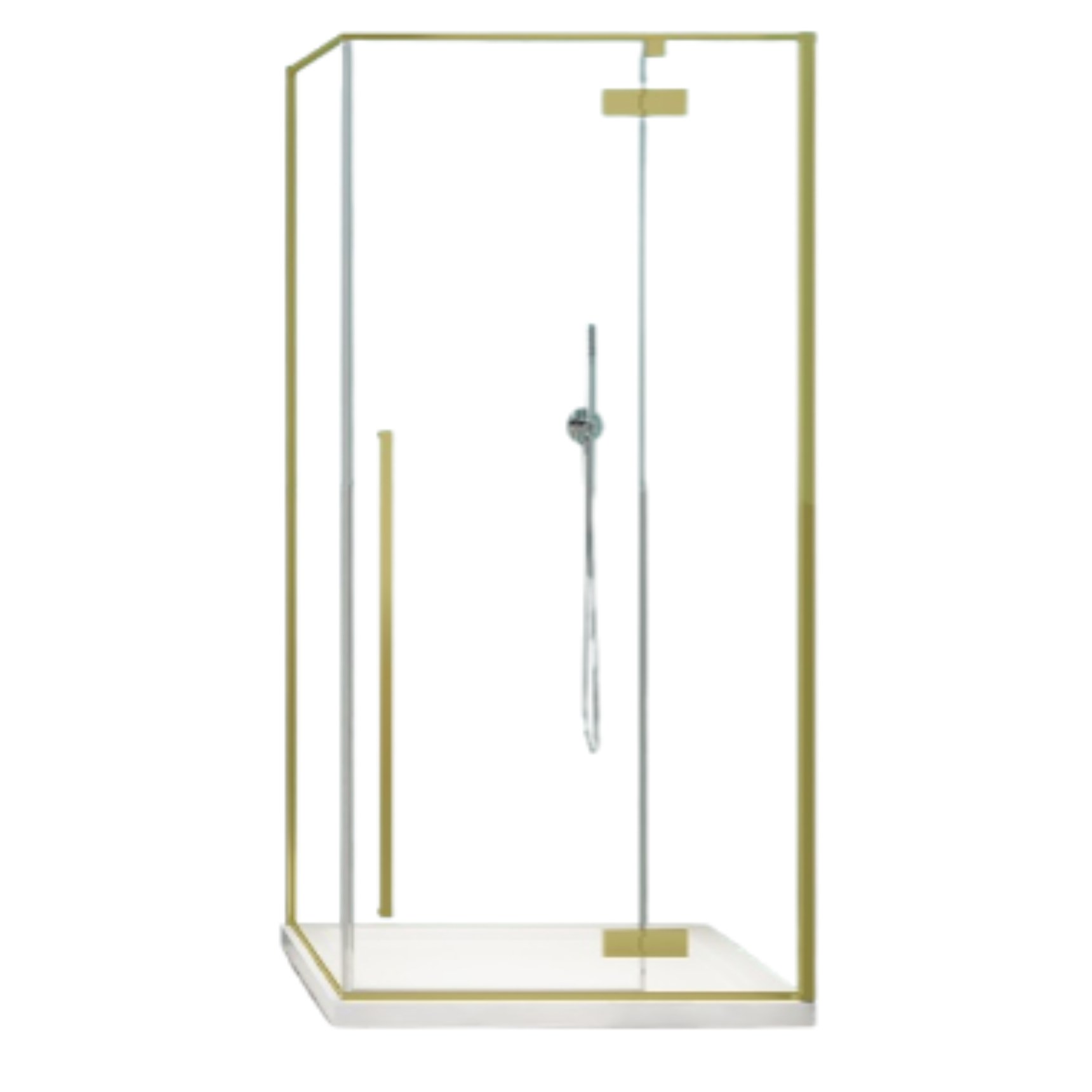 Душевое ограждение Minotti Galaxy 900 900 Gold