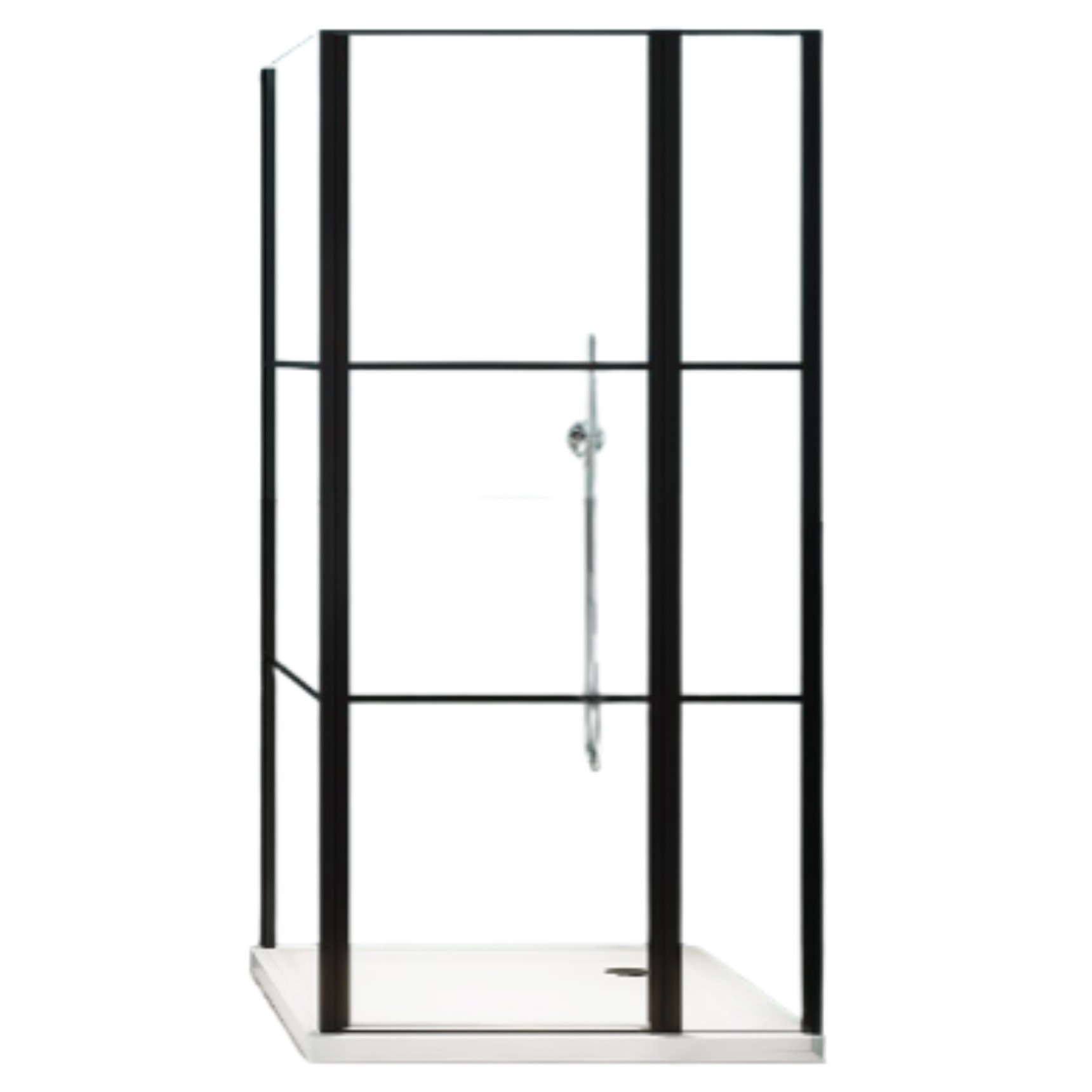 Душевое ограждение Minotti Line 1000 1000 Black