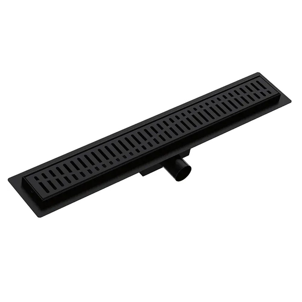 Душевой трап из нержавеющей стали GAPPO G 86007-36 70*600 Черный
