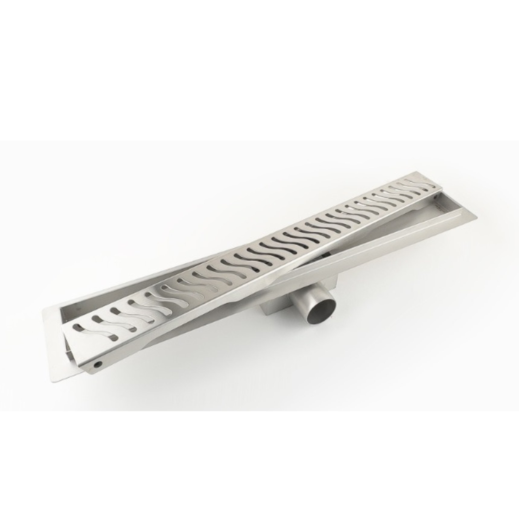Душевой трап из нержавеющей стали SS304 боковой Asua armatur GRIT 600 70 67mm 67102000