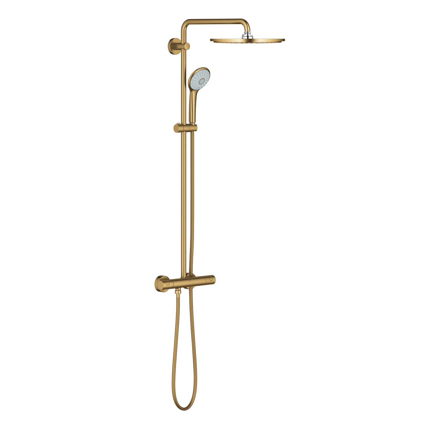 Душевая система с термостатом для душа, холодный рассвет матовый Grohe Euphoria XXL 310 26075GN0