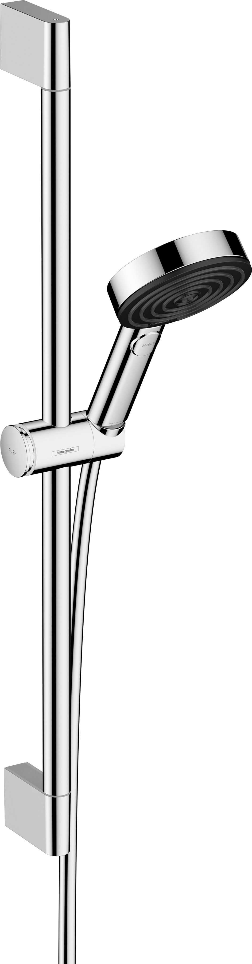 Душевой гарнитур 650, хром Hansgrohe Pulsify 105 3jet Relaxation 24160000