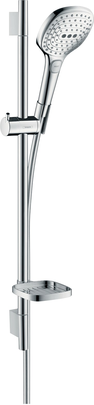 Душевой гарнитур 650, хром Hansgrohe Raindance Select E 120 3jet/Unica S Puro 26620000