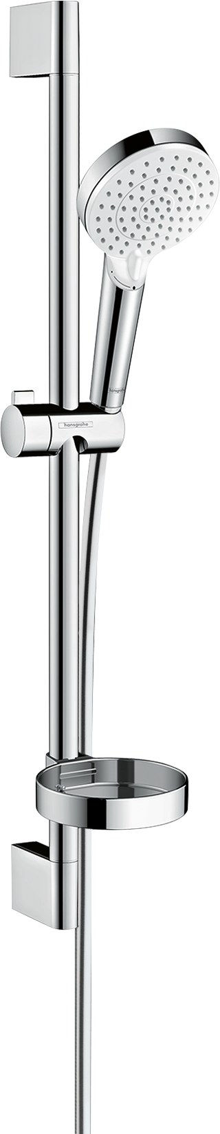 Душевой гарнитур 650 с мыльницей, хром Hansgrohe Crometta Vario 26553400