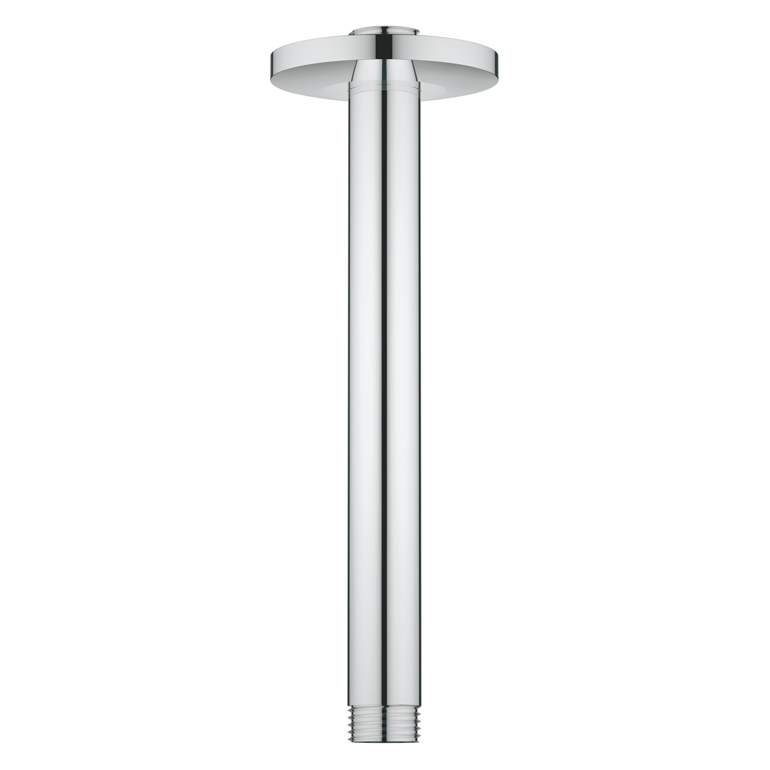 Душевой кронштейн 186, потолочный, хром Grohe Tempesta 27559000