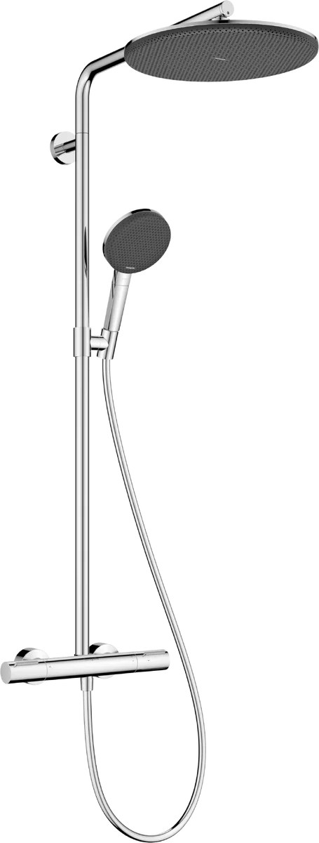 Душевая система с термостатом для душа, хром Hansgrohe Raindance Alive S Puro 300 1jet 24592000