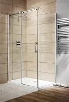 Душевая дверь 1400х2000, левая, прозрачное стекло, хром Radaway Espera KDJ 380134-01L