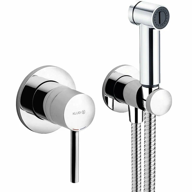 Гигиенический душ со смесителем, хром Kludi Bozz 389980576