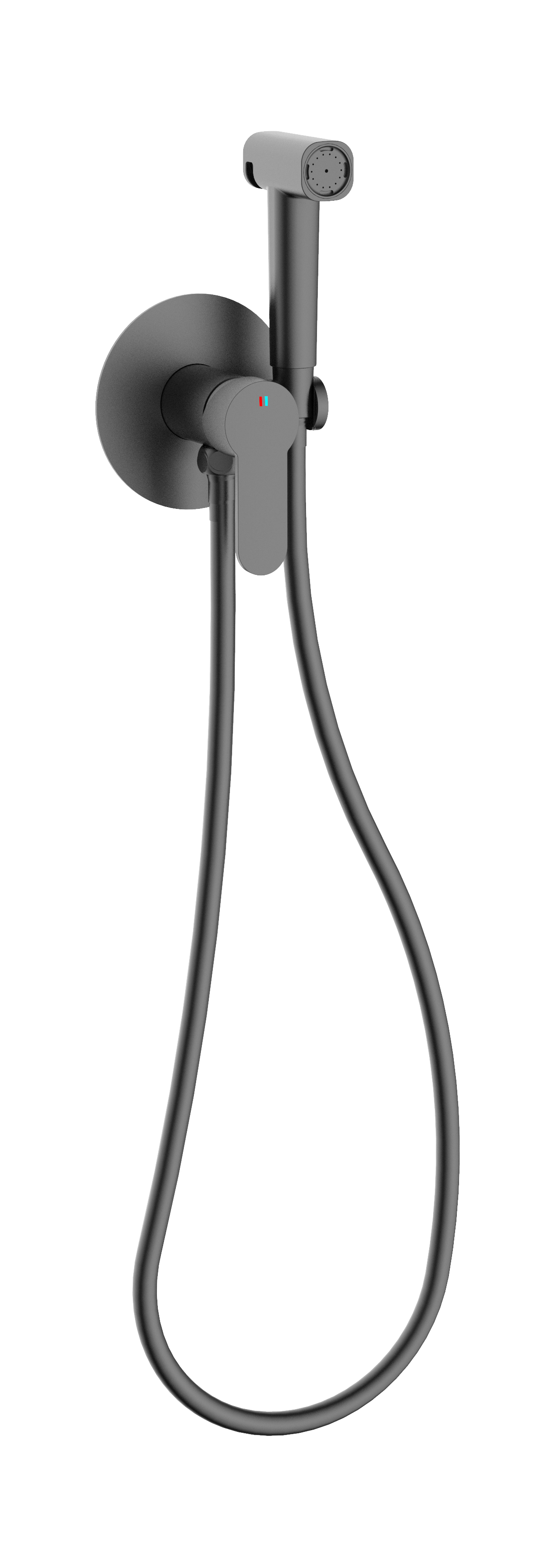 Гигиенический душ TAP T-7001-98 встраиваемый Оружейная сталь