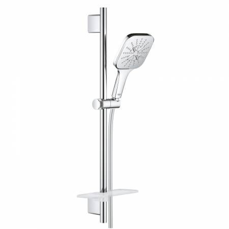 GROHE Rainshower SmartActive Душевой гарнитур 130 Cube, 3 вида струй, хром 26583000