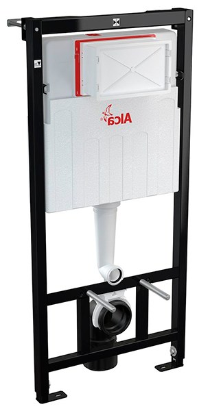 Инсталляция для подвесного унитаза с бачком Alcaplast AM101/1120-0001