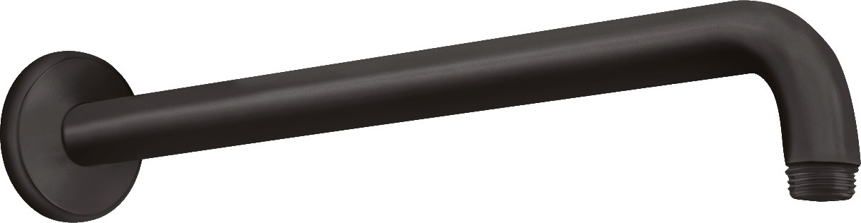 Кронштейн для верхнего душа 389, настенный, черный Hansgrohe 27413670