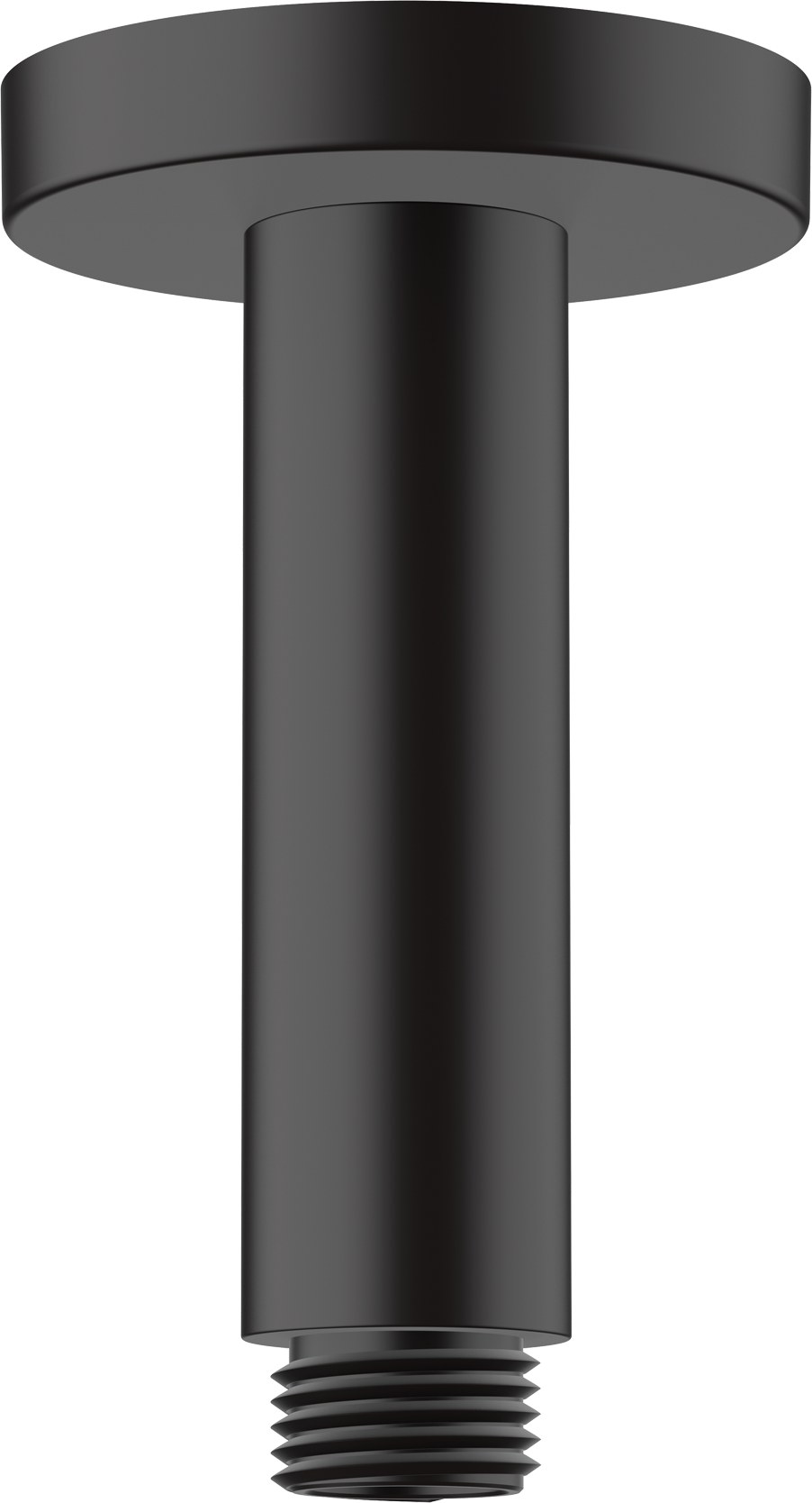 Кронштейн душевой 100, потолочный, черный Hansgrohe Vernis Blend 27804670