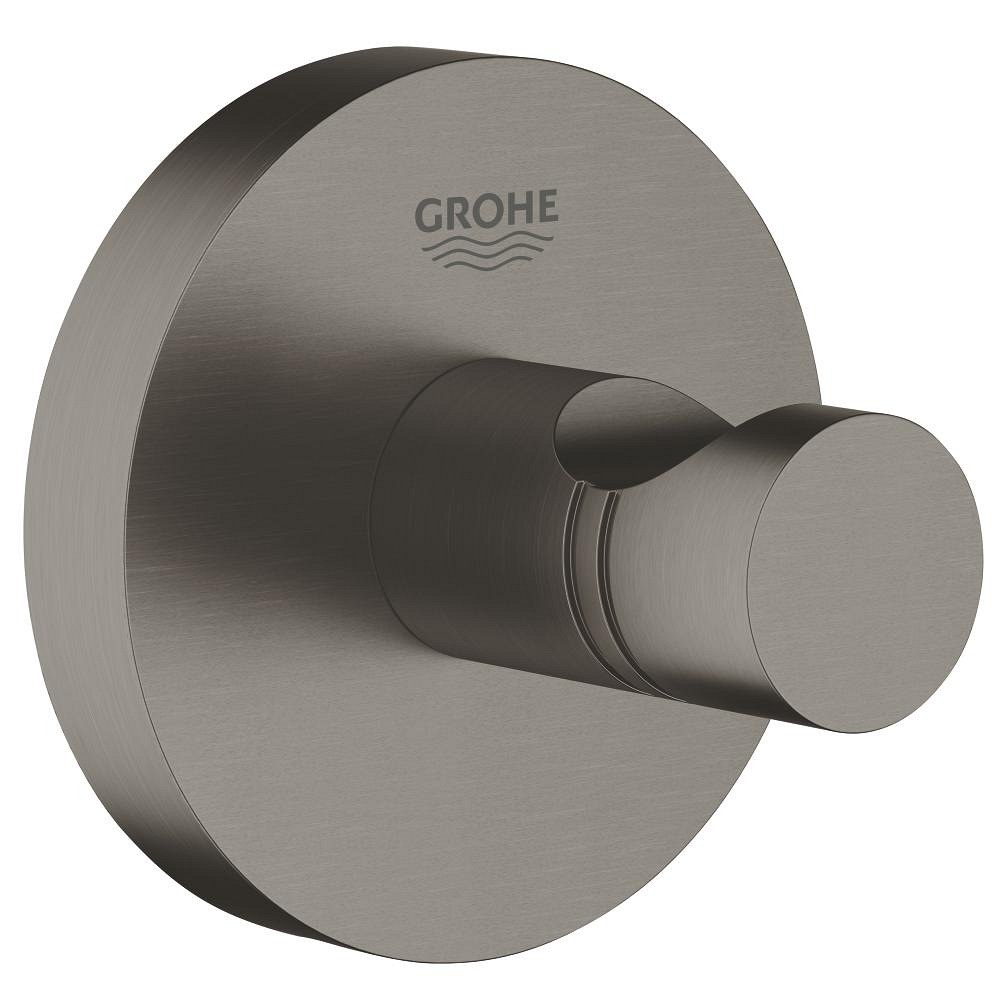 Крючок для банного халата, тёмный графит матовый Grohe Essentials 40364AL1
