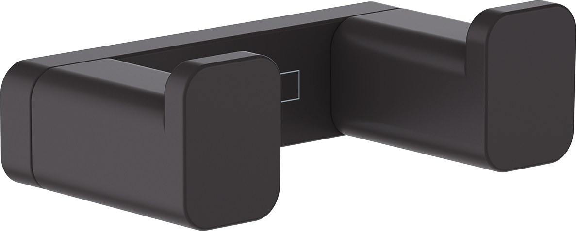 Крючок двойной, черный Hansgrohe AddStoris 41755670