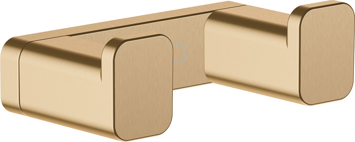 Крючок двойной, шлифованная бронза Hansgrohe AddStoris 41755140