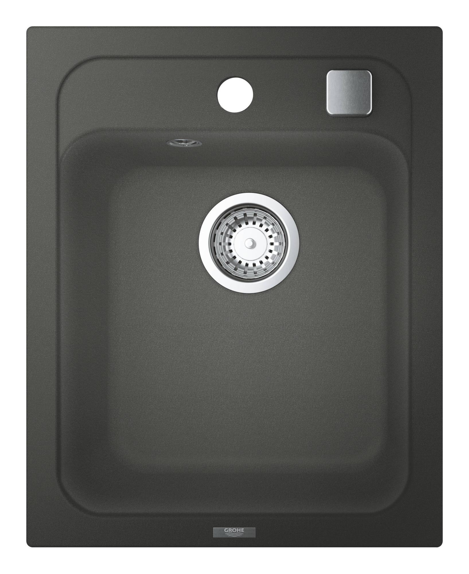 Мойка GROHE K700 с одной чашей, 400 x 500 мм, серый гранит GROHE 31650AT0 K700 50-C 40/50 1.0