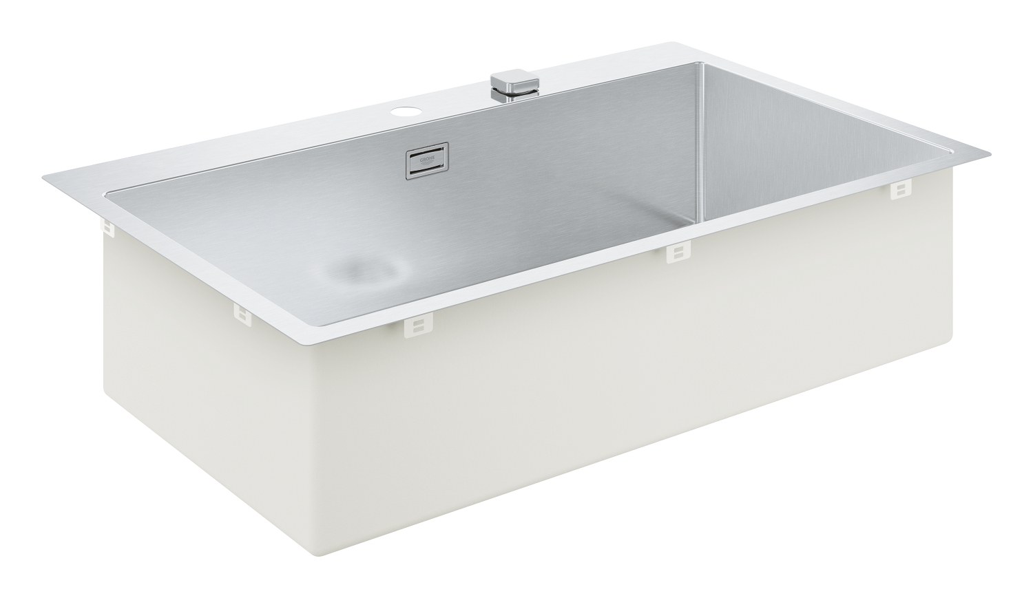 Мойка K800, с 1 чашей, 846x510, нержавеющая сталь GROHE 31584SD1