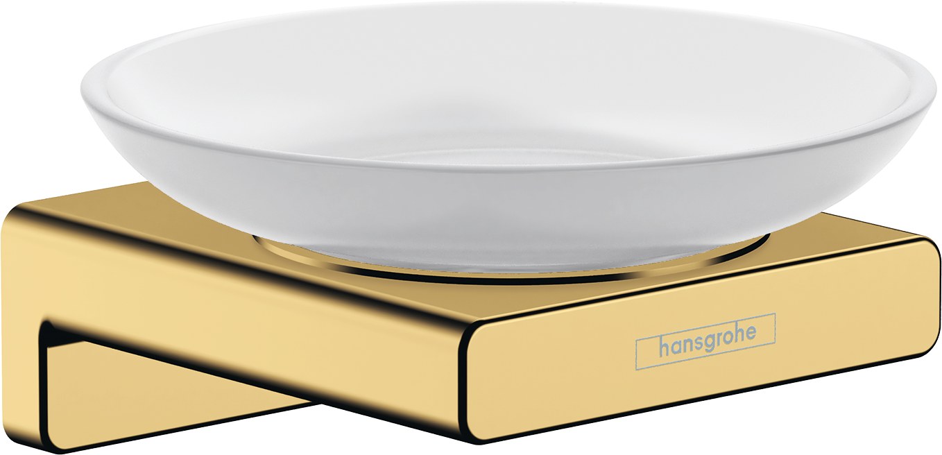 Мыльница с держателем, золото Hansgrohe AddStoris 41746990