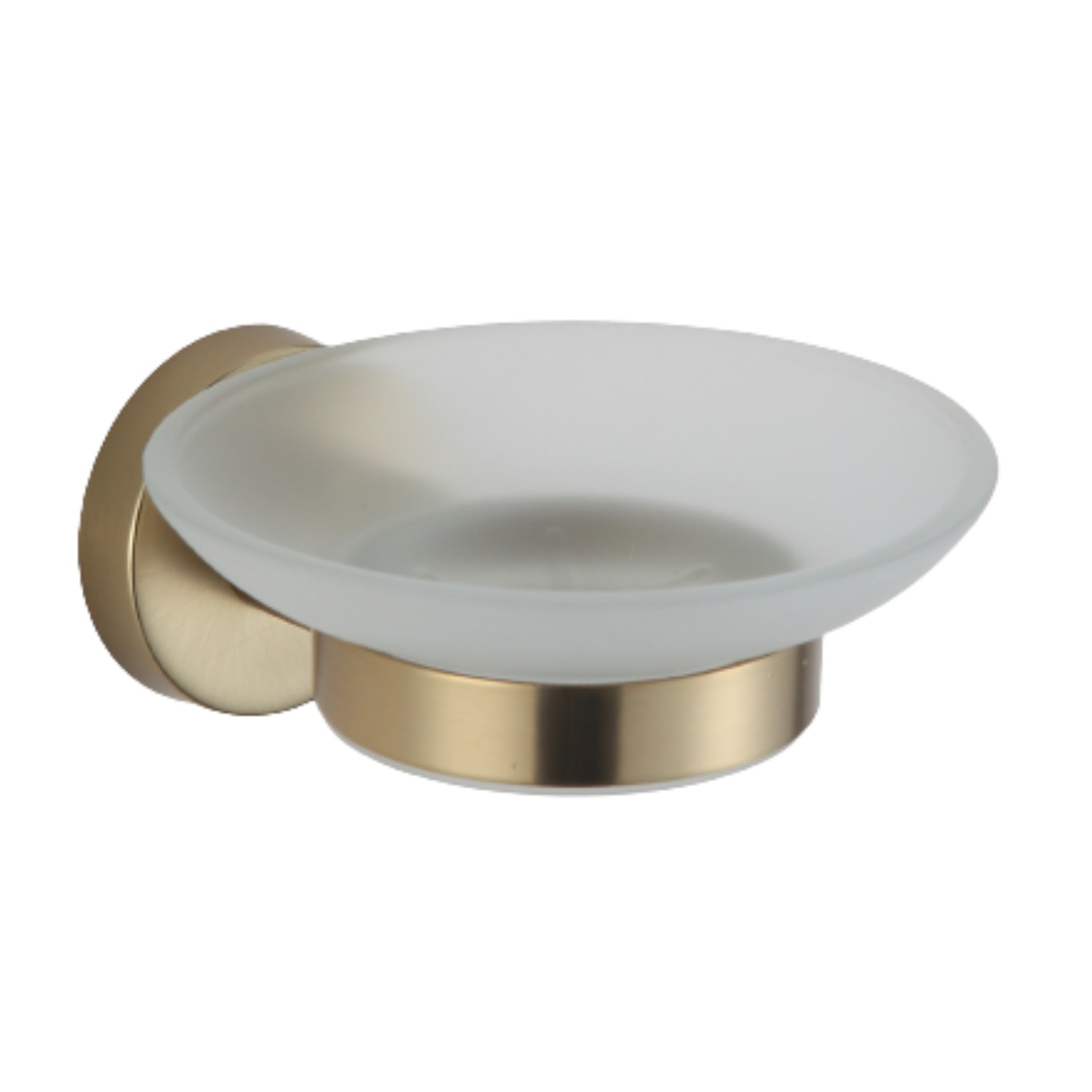 Мыльница стеклянная Minotti MattGold Classic