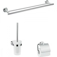 Набор аксессуаров, 3 предмета, хром Hansgrohe Logis Universal 41727000
