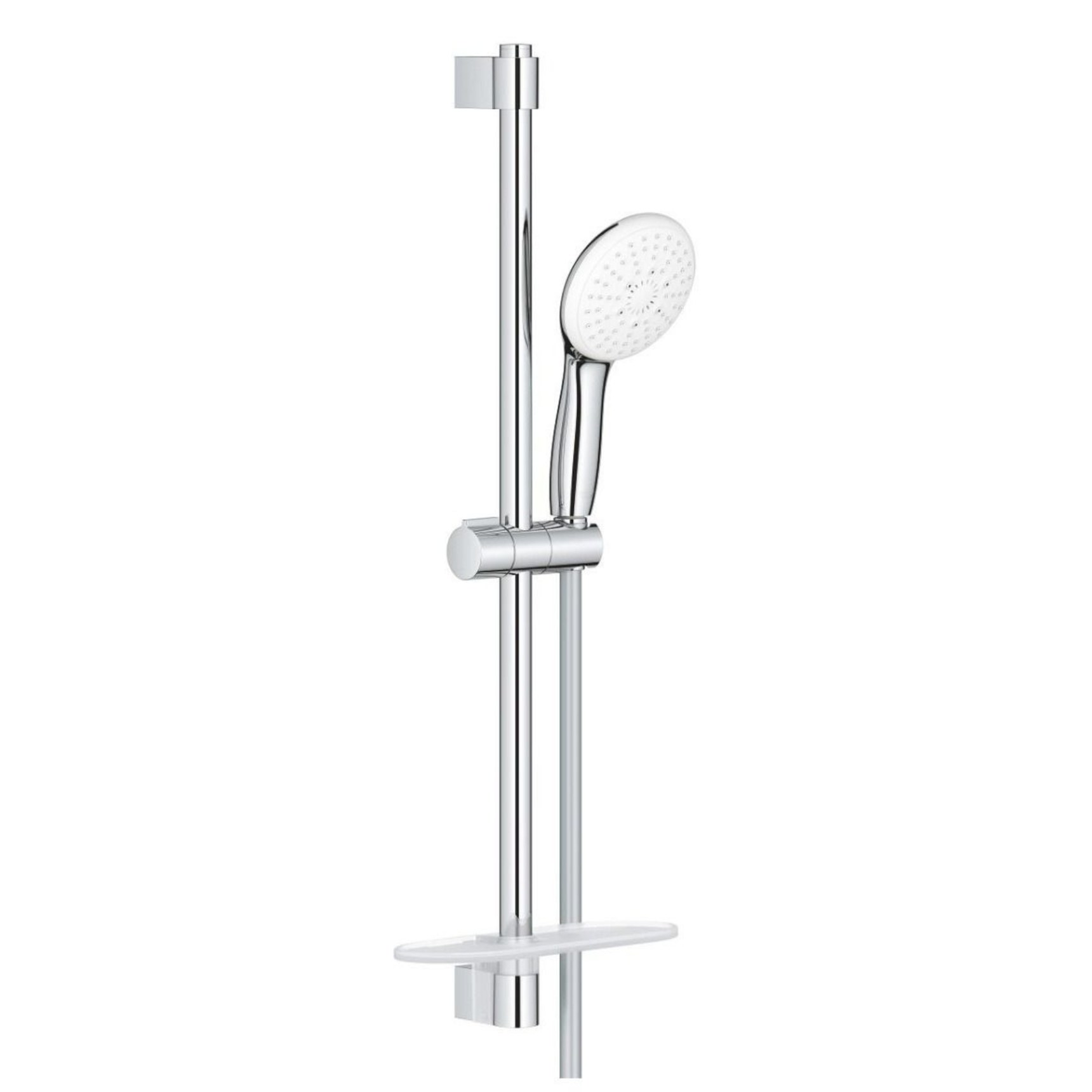 Набор для душа GROHE Tempesta 110, 3 режима струи, полочка, хром 27600003