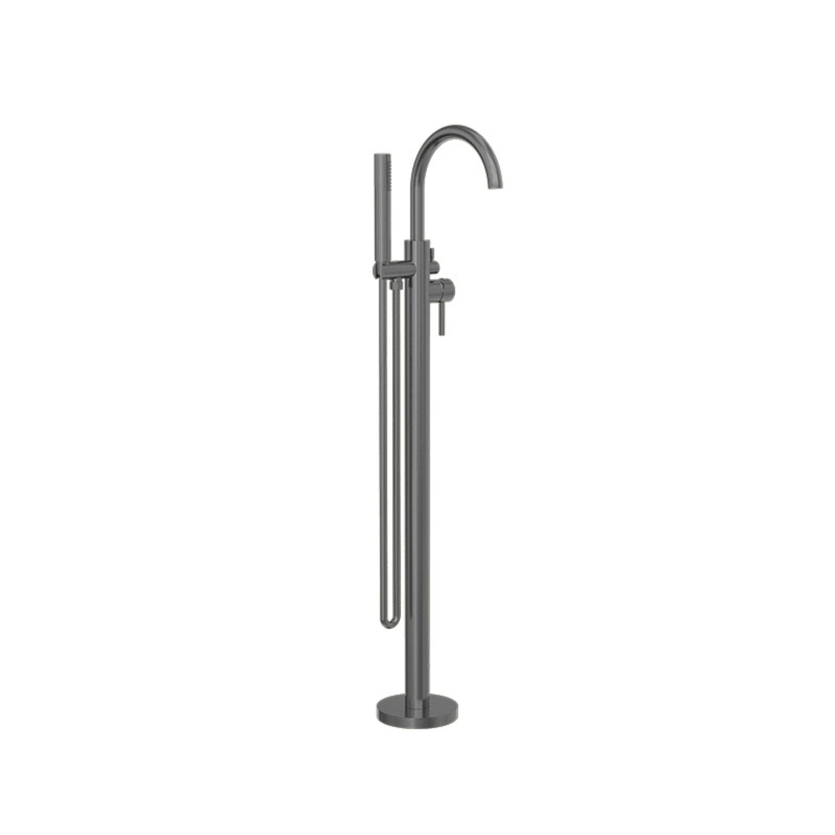 Напольный смеситель Minotti Style gun metal