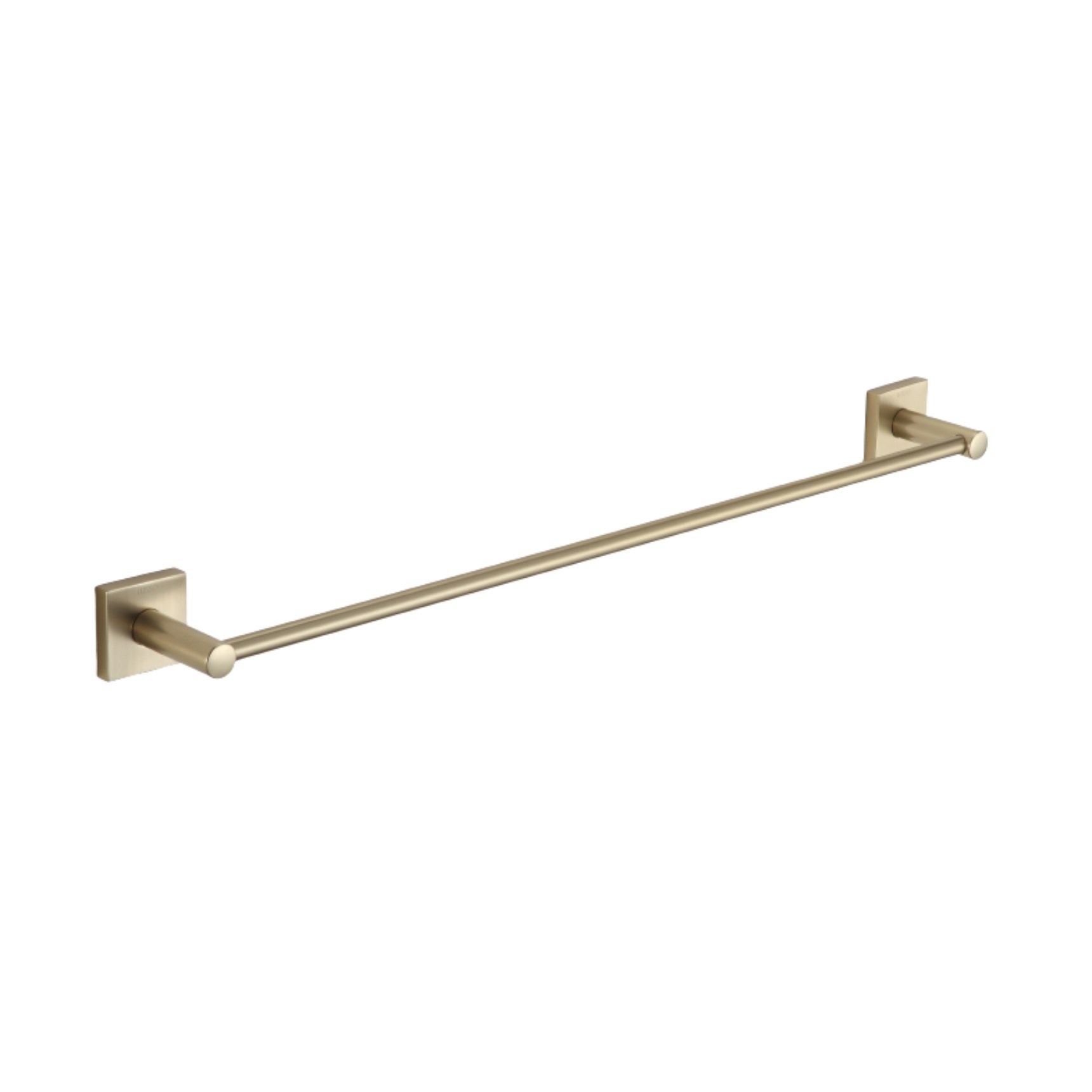 Одноместный полотенцедержатель Minotti MattGold Cube