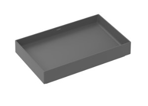 Раковина накладная 65, серый матовый Hansgrohe Xuniva Evo E 60326760