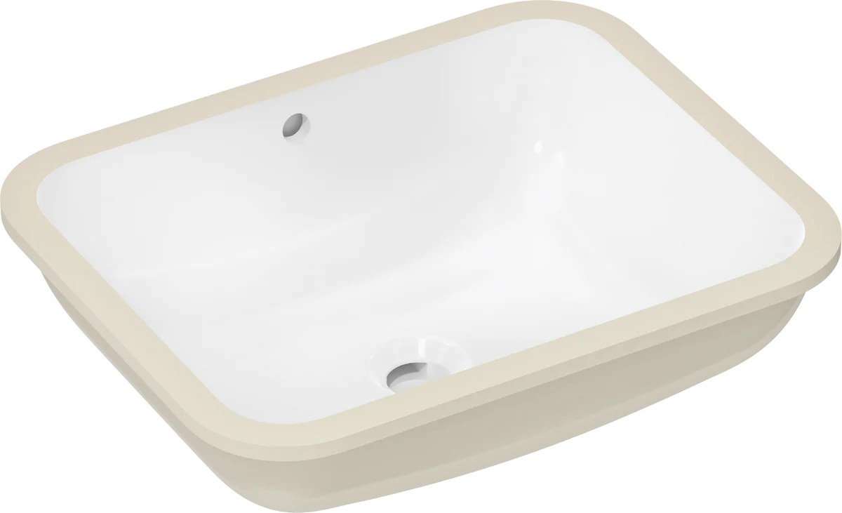 Раковина встраиваемая снизу 45, белая Hansgrohe Xuniva Q 60154450