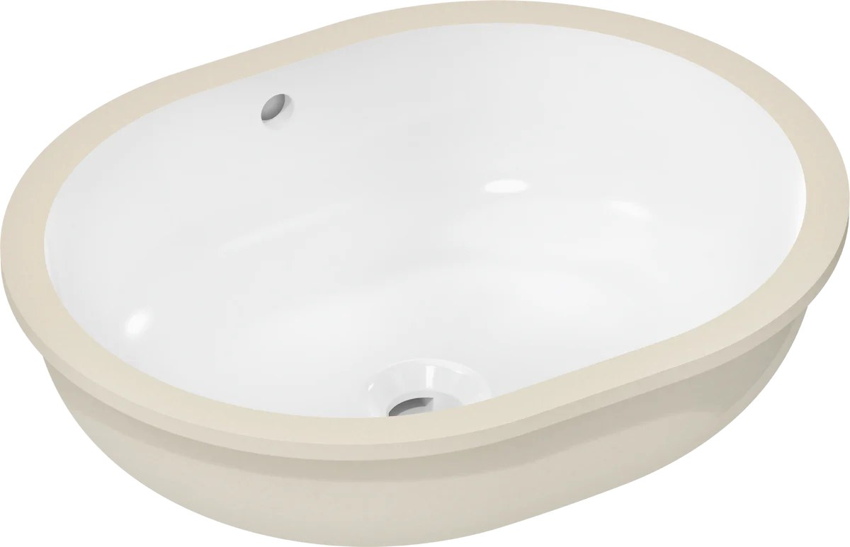 Раковина встраиваемая снизу 45, белая Hansgrohe Xuniva U 60153450