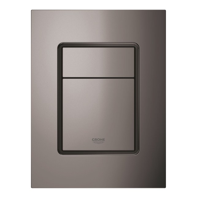 Панель смыва для унитаза GROHE Skate Cosmopolitan, размер S, темный графит глянец 37535A00