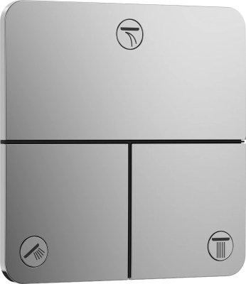 Переключатель потоков, встраиваемый, хром Hansgrohe ShowerSelect Comfort Q 15587000