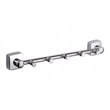 Планка крючков для ванной комнаты FIXSEN KVADRO FX-61305-5 (ЧЕХИЯ)