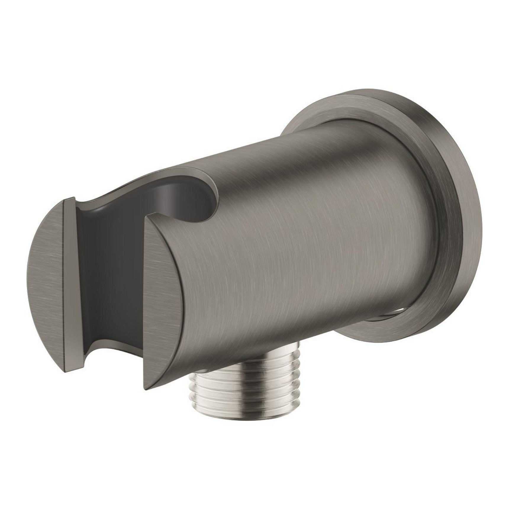 Подключение для душевого шланга GROHE Rainshower с держателем, темный графит матовый 26658AL0